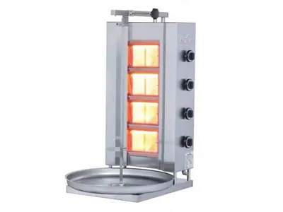 4 Gözlü Gazlı Döner Makinası