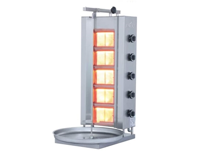 5-flammiger fester Gasdöner - 0