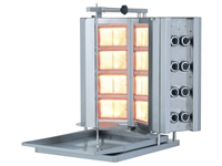 8 Gözlü Gazlı Sabit Döner Makinası