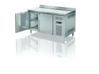 Tpg-72 Double Door Stainless Countertop Refrigerator