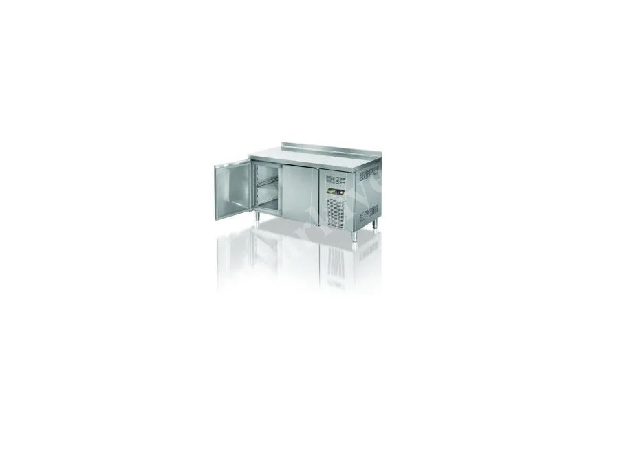 Tpg-72 Double Door Stainless Countertop Refrigerator