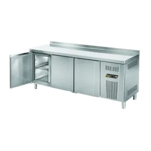 Tpg-73 3-Door Stainless Countertop Refrigerator - 0