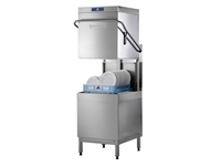 Amx-10B 1080 Plates/Hour Guillotine Type Dishwashing Machine - 0