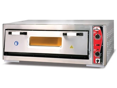 92X62 Cm Tek Katlı Elektrikli Pizza Fırını - 0