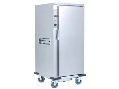 12-Tray Stainless Banquet Cart