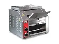 Machine à frire le pain en acier inoxydable à 3 niveaux conveyor