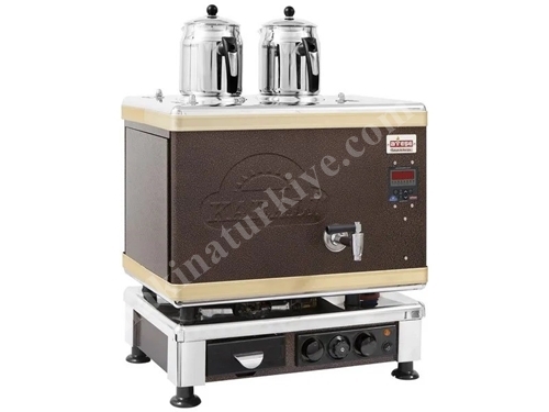 2-Layer Static Painted Electric and Gas Digital Smart Tea Boiler