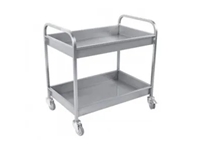 Stainless Empty Collection Cart - 0