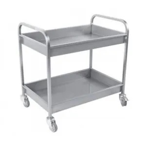 Stainless Empty Collection Cart - 0