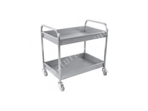 Stainless Empty Collection Cart
