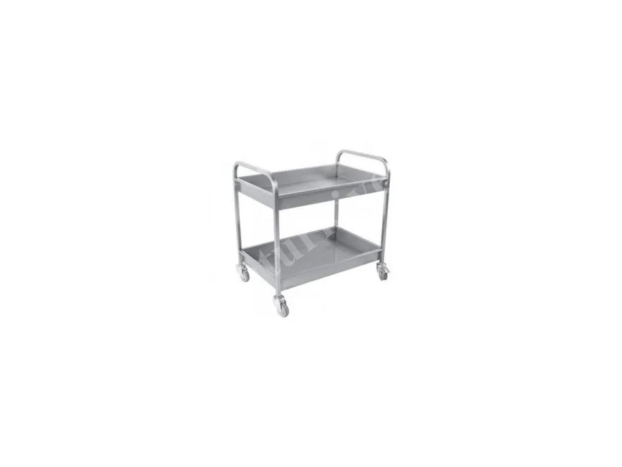 Stainless Empty Collection Cart