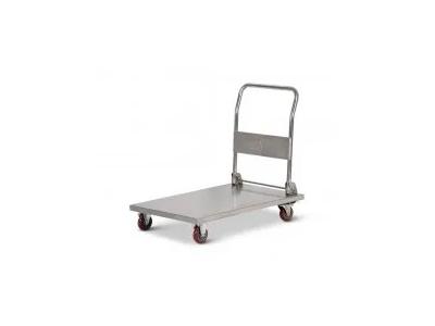 Chariot de Service en Acier Inoxydable pour Plateforme - 0