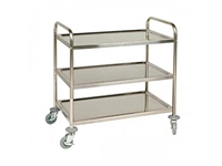 3-tier Stainless Service Cart - 0
