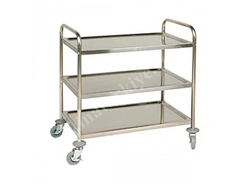 3-tier Stainless Service Cart