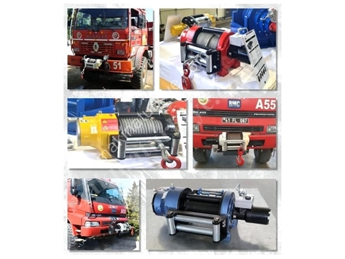 5800 Kg / 5.8 Tons Hydraulic Towing And Recovery Winch