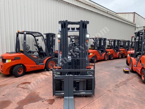 4500 Mm 3.0 Ve 3.5 Ton Tripleks Asansörlü Dizel Forklift
