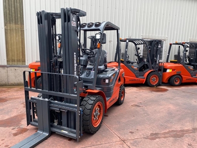 4500 Mm 3.0 Ve 3.5 Ton Tripleks Asansörlü Dizel Forklift - 8