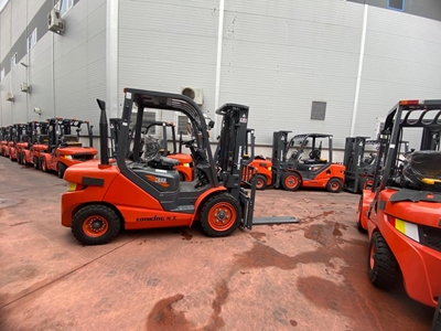 4500 Mm 3.0 Ve 3.5 Ton Tripleks Asansörlü Dizel Forklift - 6