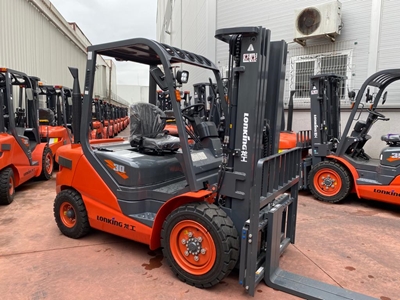 4500 Mm 3.0 Ve 3.5 Ton Tripleks Asansörlü Dizel Forklift - 0