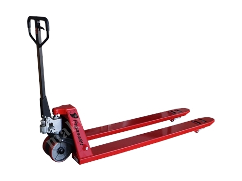 Manual Pallet Truck With 800 Mm Polyurethane Wheels