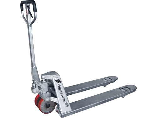 3.0 Ton Galvanized Polyurethane Wheel Manual Transpallet Truck