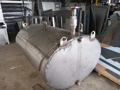 Fabrication de réservoir de stockage en acier inoxydable