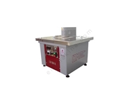 LB 500 R Single-Head Rotary Leather Burning Machine with 62x57x54 cm Table - 0