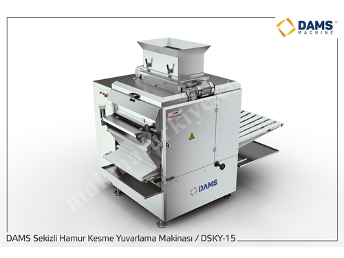 DSKY-15 Eight-Cutter Dough Cutting and Rounding Machine