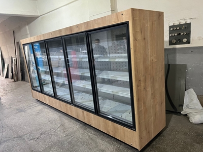 Sütlük Dolabı Ve Şişe Soğutucu Market Kasap Şarküteri Dolabı İçecek Dolabı - 0