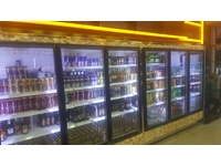 Milk Cabinet and Bottle Cooler Market Butcher Deli Beverage Cooler - 8