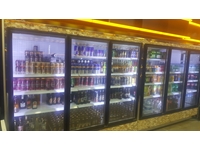 Milk Cabinet and Bottle Cooler Market Butcher Deli Beverage Cooler - 9