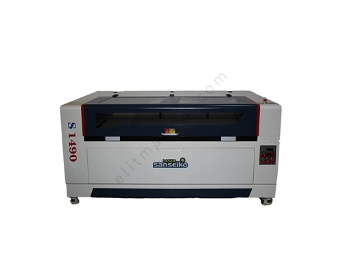 Machine de découpe et de gravure laser à simple tête S1490