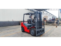4500 Mm 3 Ton Tripleks Asansörlü Doosan Motor Dizel Forklift - 0