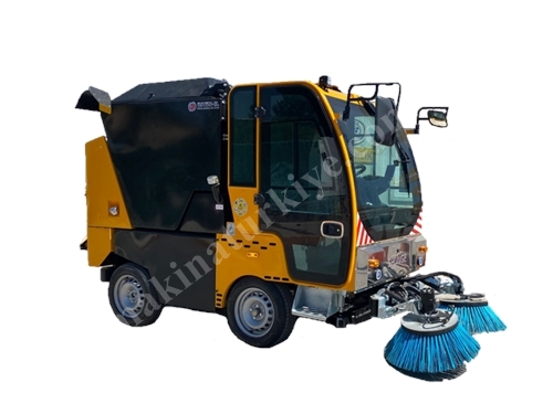 Sponge 1m³ Hydrostatic Street Sweeper Machine