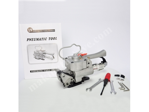 12-19mm 350 Kg Strong Tension Pneumatic Strapping Machine