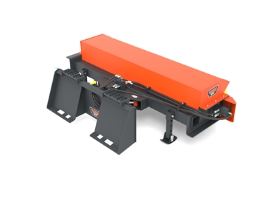 Hydraulic Bucket Sweeper Attachment (for Skid Steer) - 6