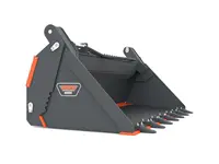 Folding Skid Steer Bucket