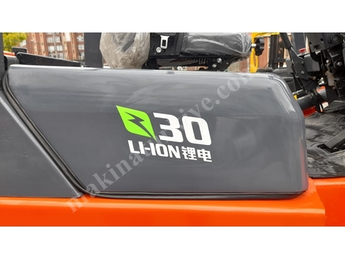 Chariot élévateur électrique au lithium-ion 3 tonnes 4.80 Triplex