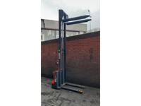 1500 Kg 3 Meter Full Electric Stacker with Elevator - 9