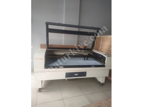 100X160 Çift Kafa Ahşap Lazer Kesim Makinası