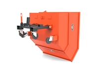 Forklift Mechanical Tipping Bunker - 12