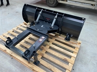 Forklift Mechanical Snow Plow Attachment - 14