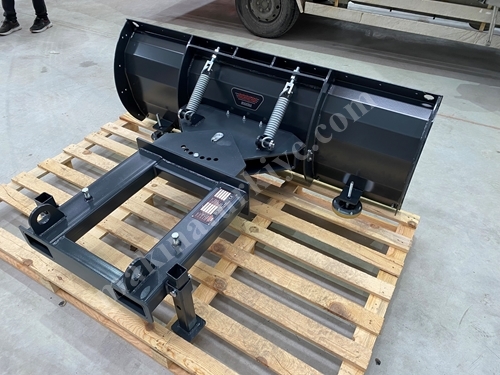 Forklift Mechanical Snow Plow Attachment