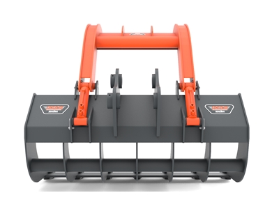 Excavator Grapple Rake Bucket - 5