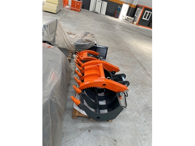 Excavator Grapple Rake Bucket - 0