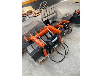 Excavator Grapple Rake Bucket - 1