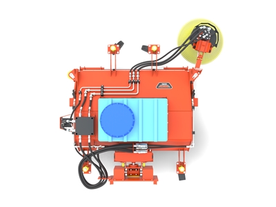 Bucket Sweeper Attachment for Machinery - 5