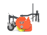 Bucket Sweeper Attachment for Tractor Rear (Driven by Tail Shaft) - 5