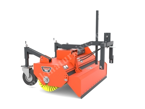 Bucket Sweeper Attachment for Tractor Rear (Driven by Tail Shaft)