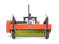 Bucket Sweeper Attachment for Tractor Rear (Driven by Tail Shaft) - 4